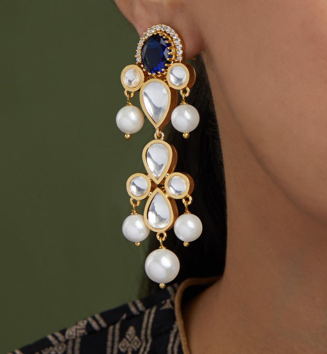 Polki Earrings
