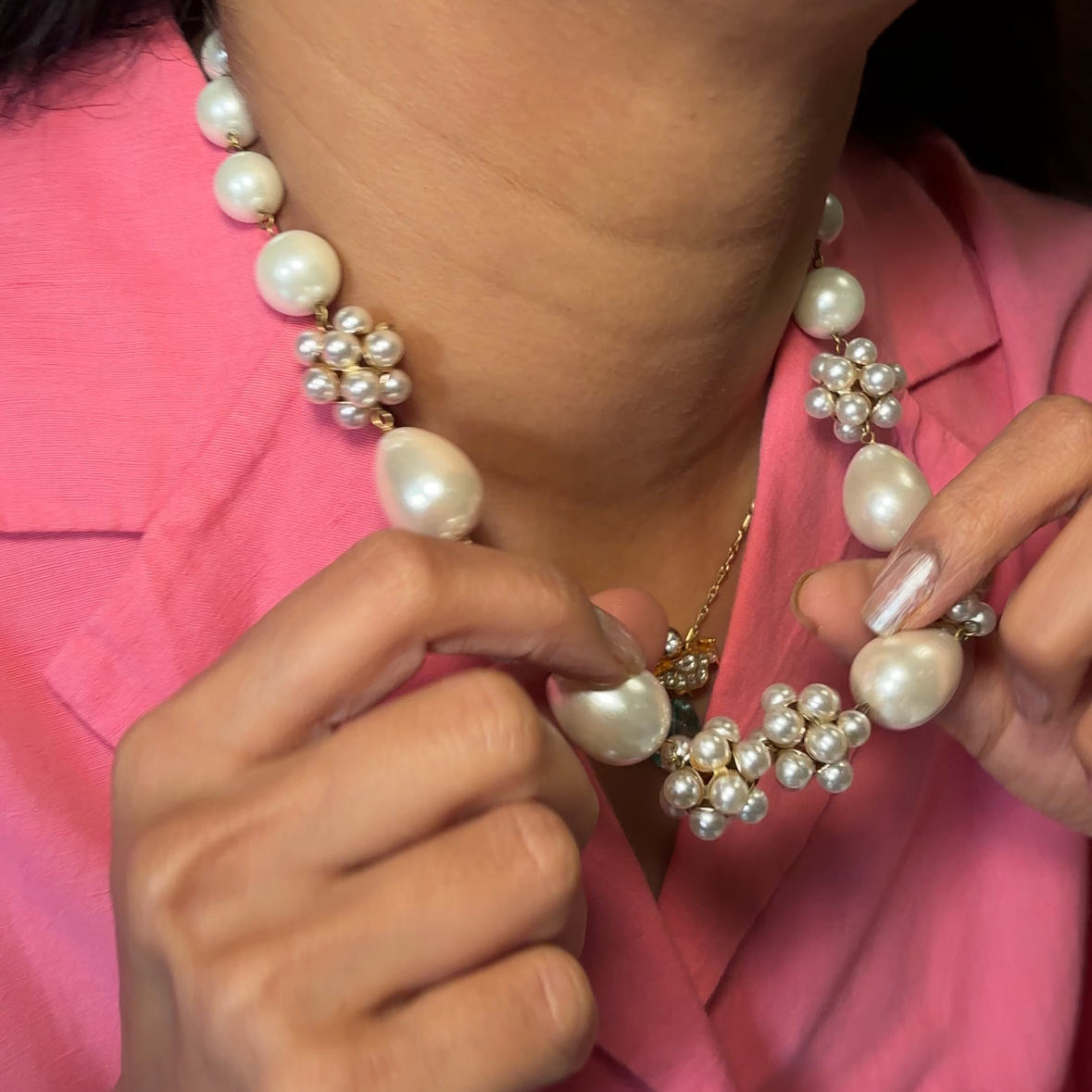 Motiya Pearl Necklace