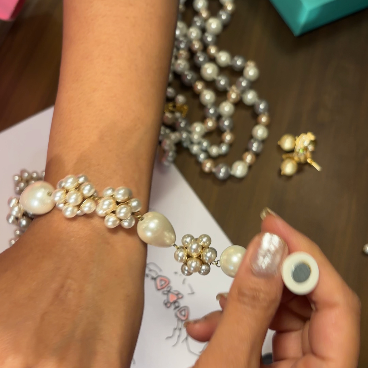 Motiya Magnetic Clasp Bracelet