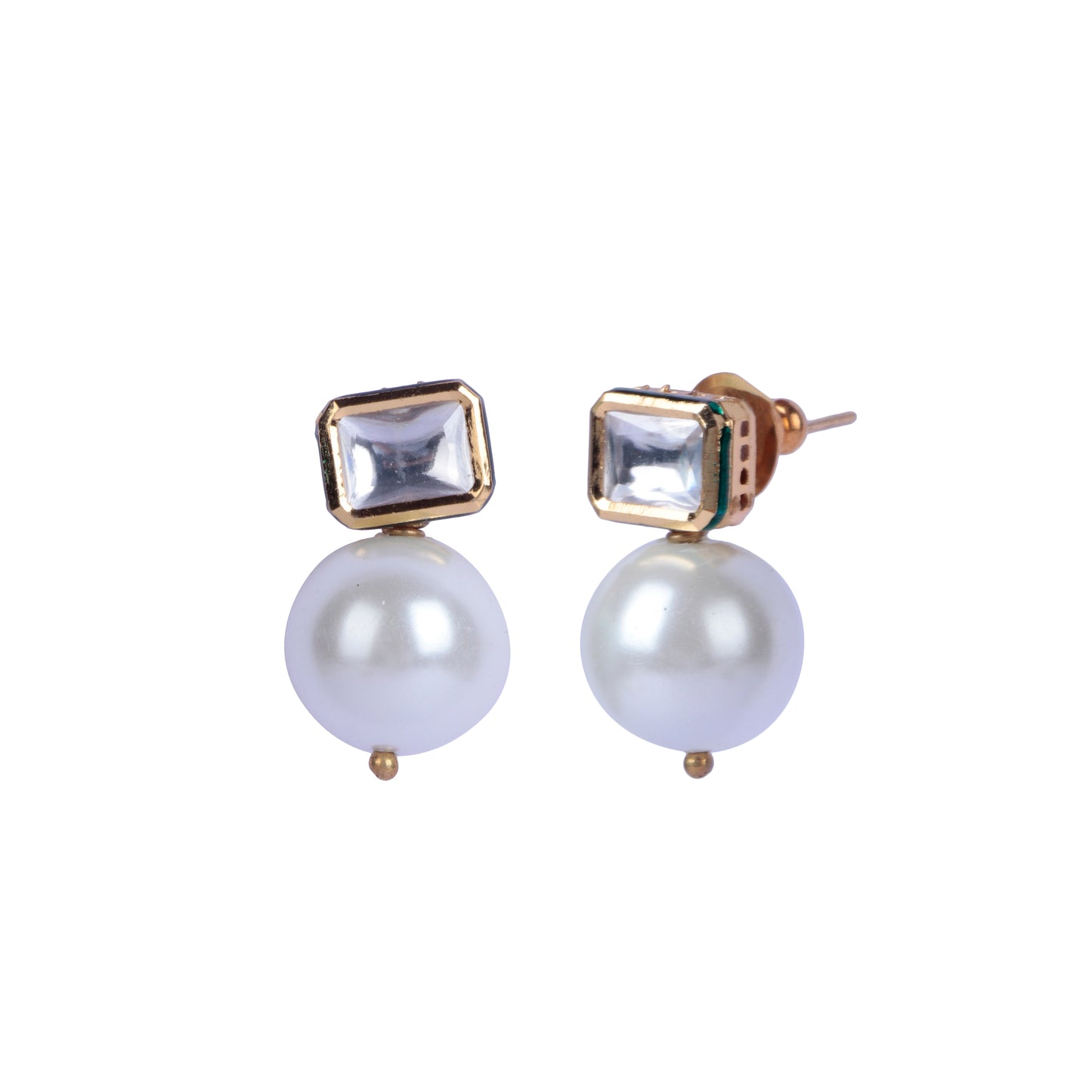 Kundan Pearl Earring