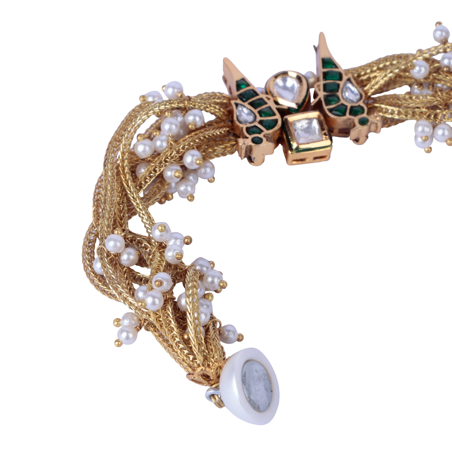 Moira Green Bird Magnet Bracelet