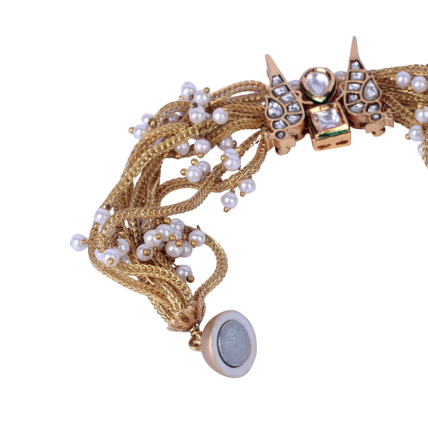 Moira White Bird Magnet Bracelet