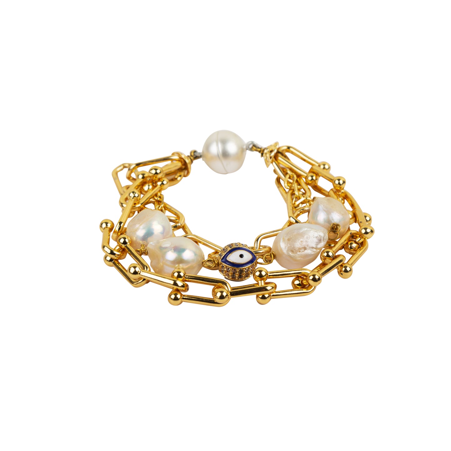 Link chain and baroque, evileye