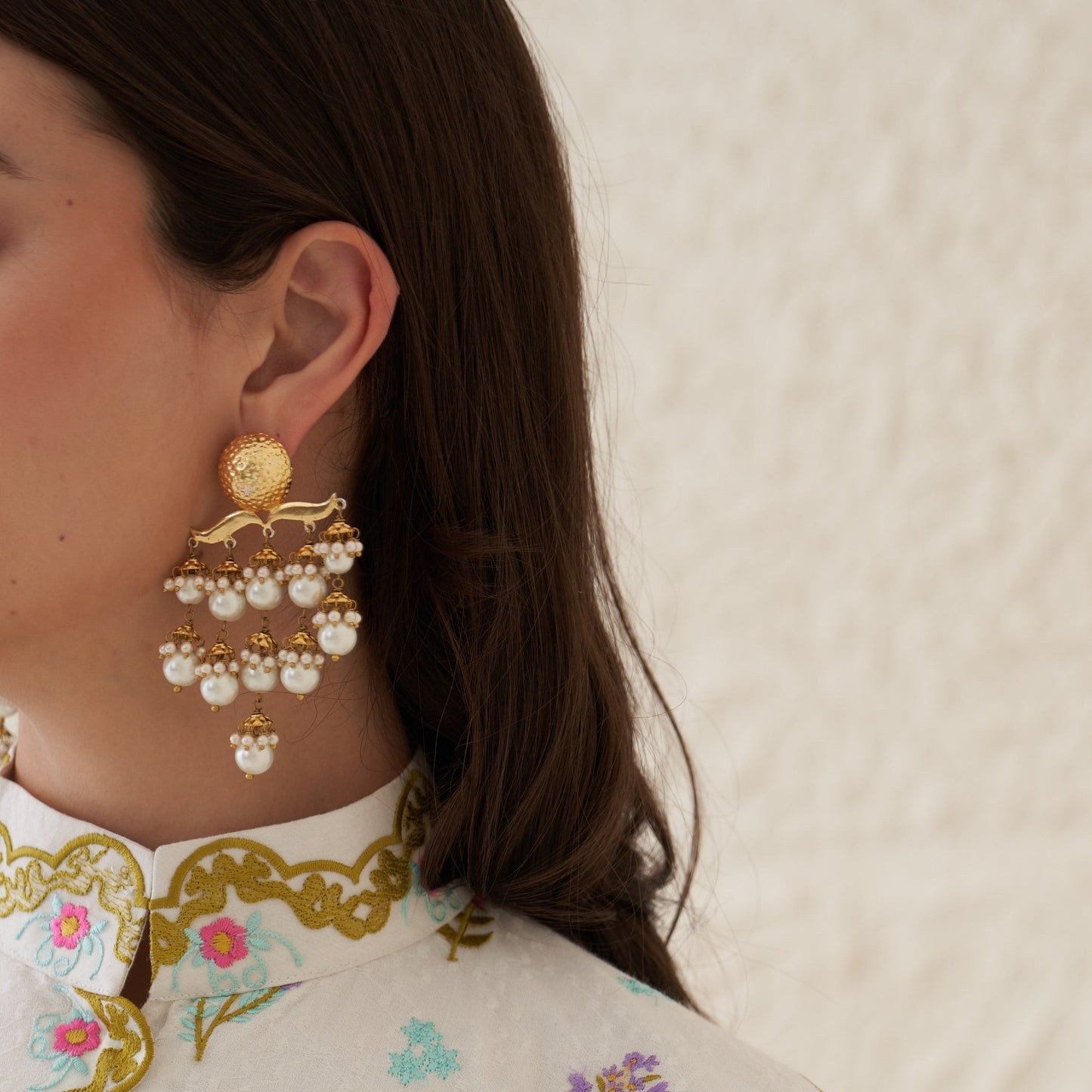 Hammered with pearls