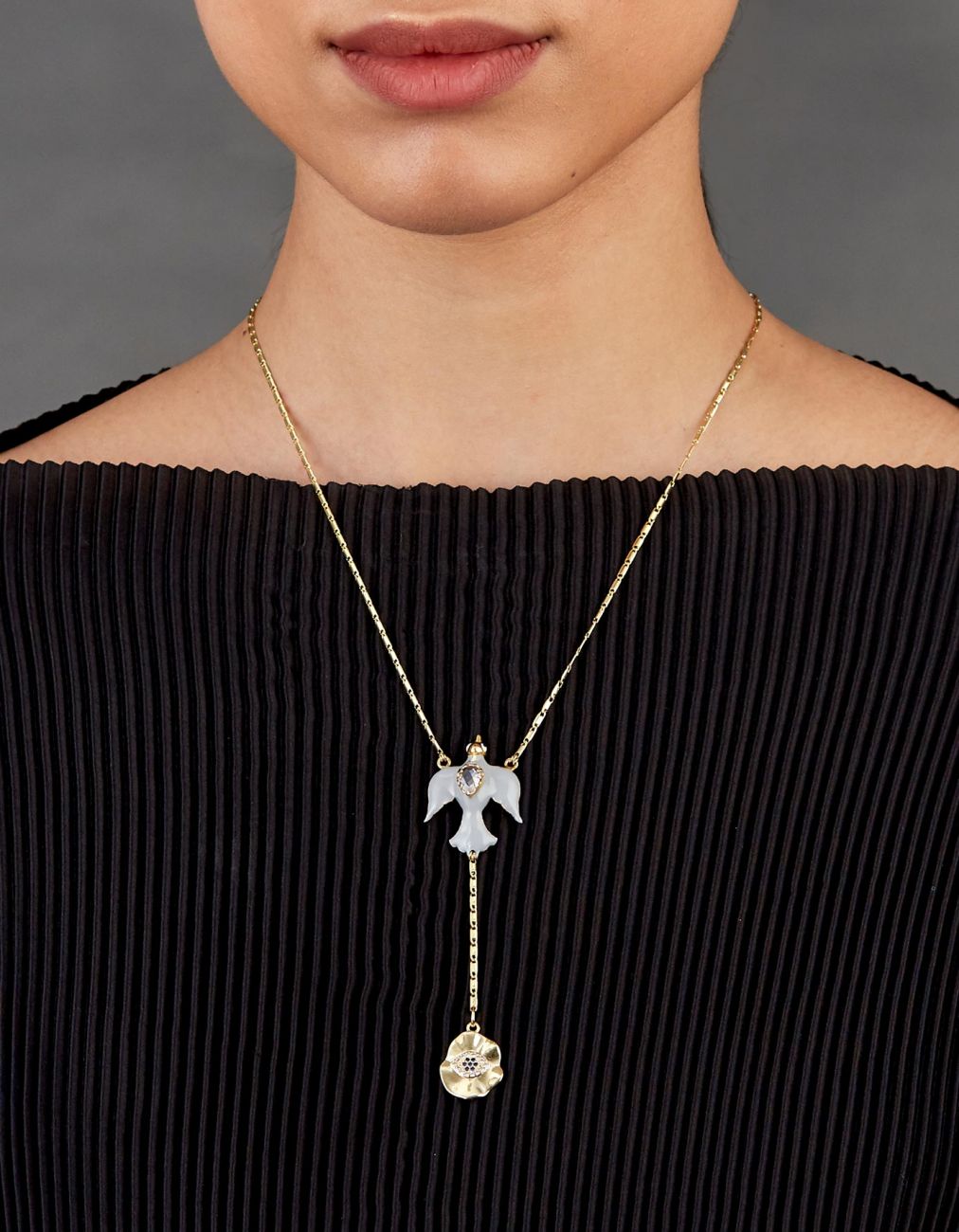 Acquila Firoza Bird Necklace