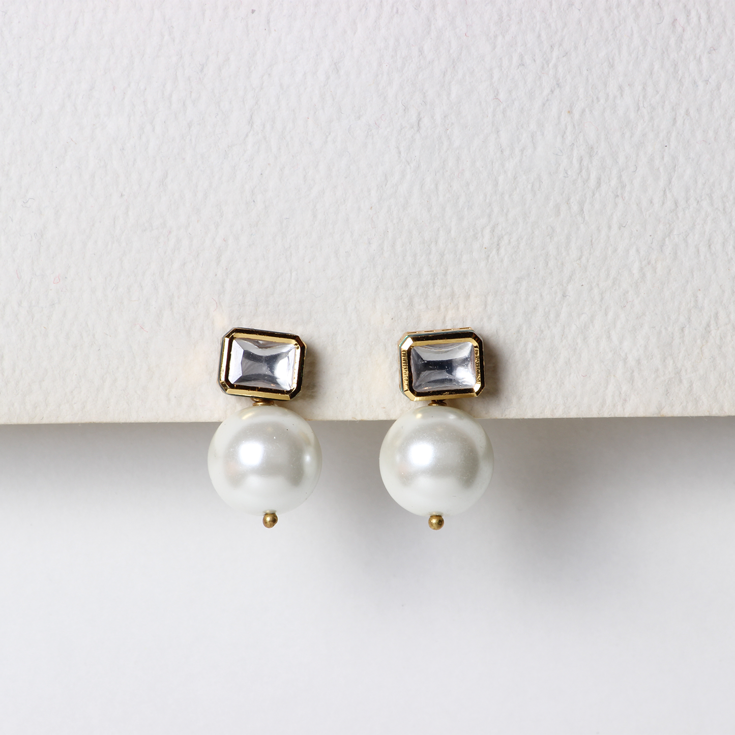 Kundan Pearl Earring