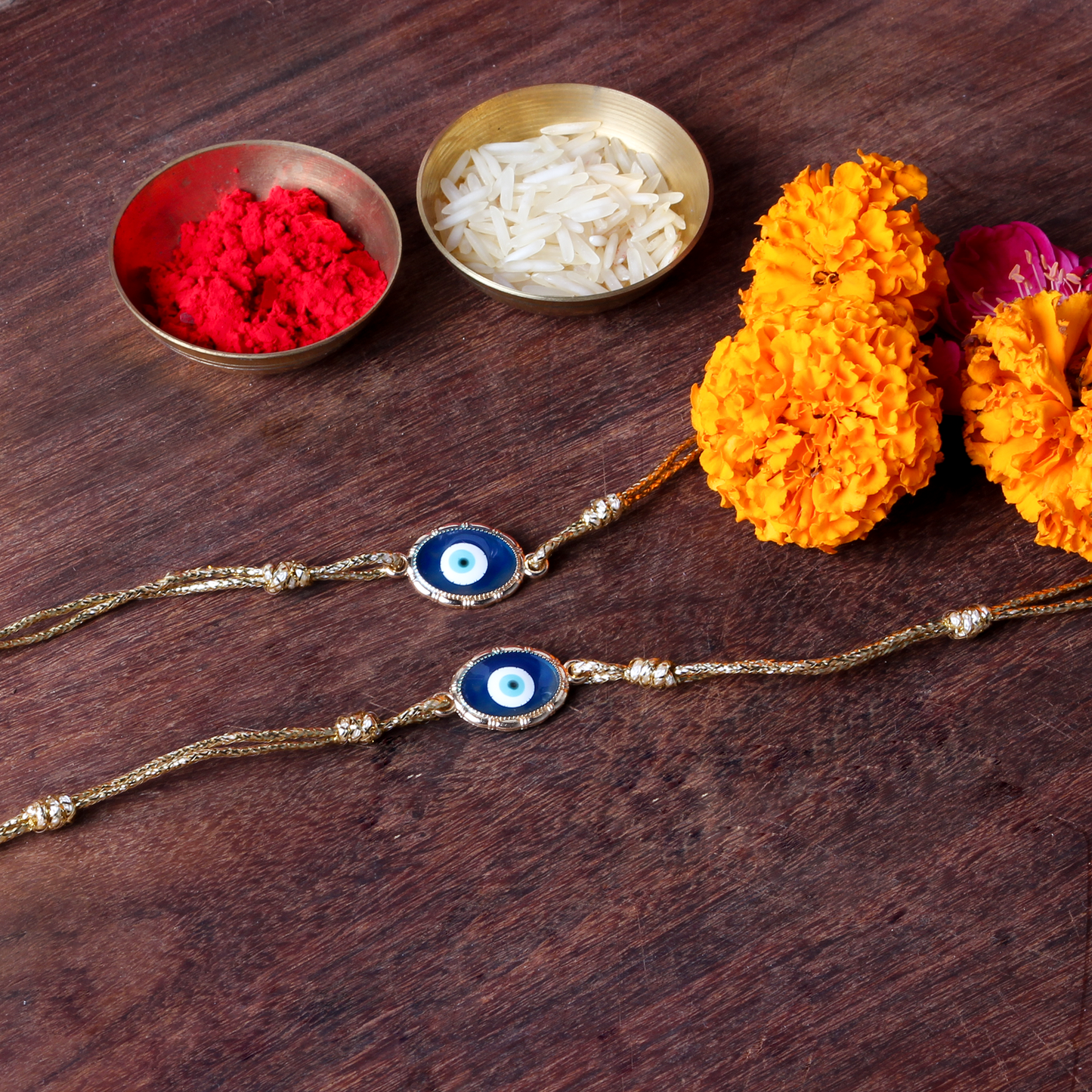 Gold Eye Rakhi