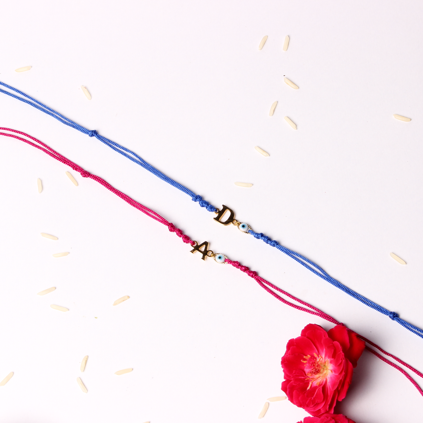 Initial Evil Eye Rakhi