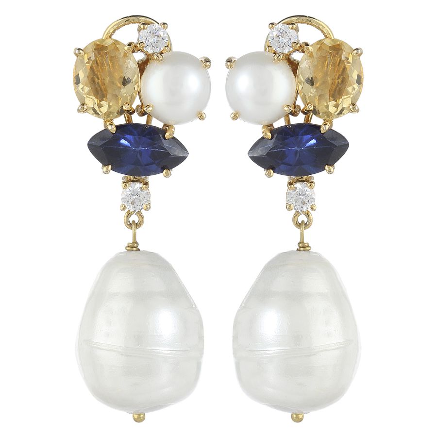 Topaz Earring