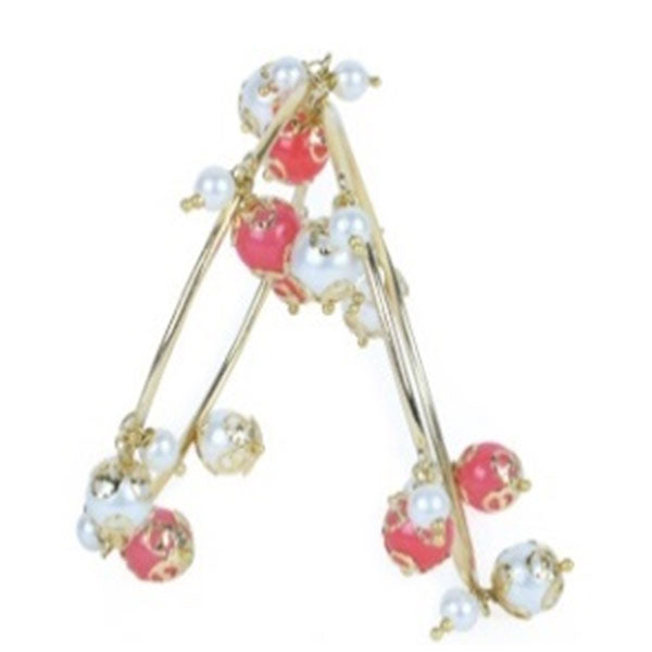 Red and white pearls