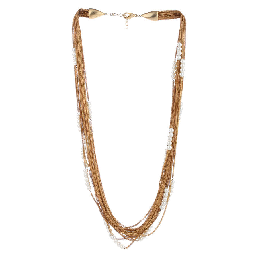 Pearls Bunch Necklace