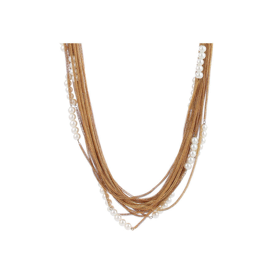 Pearls Bunch Necklace