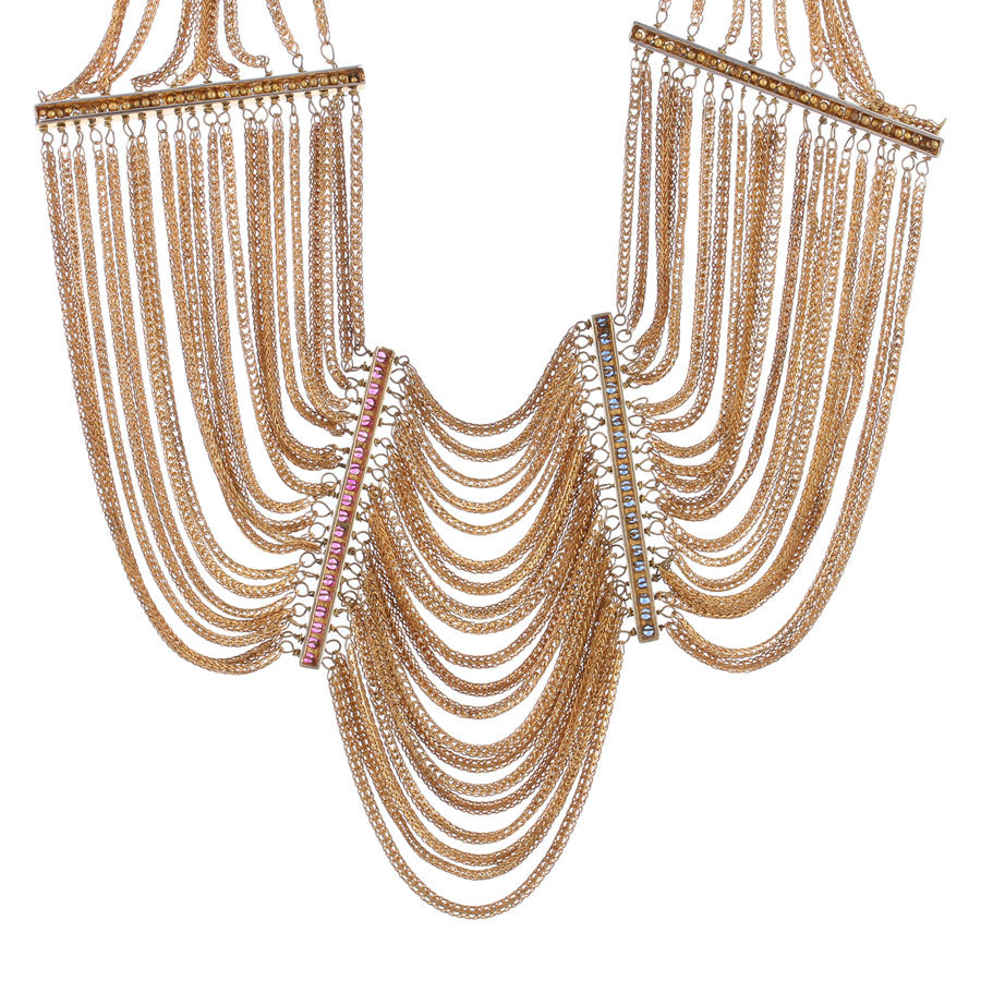 Blingy Bib, Statement Necklace