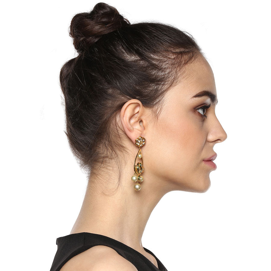 Audrey Gold Flower