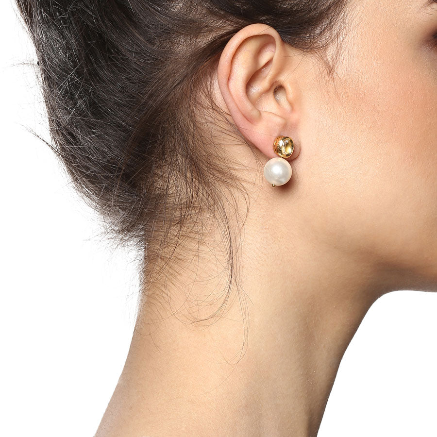 Audrey Gold Classic Studs