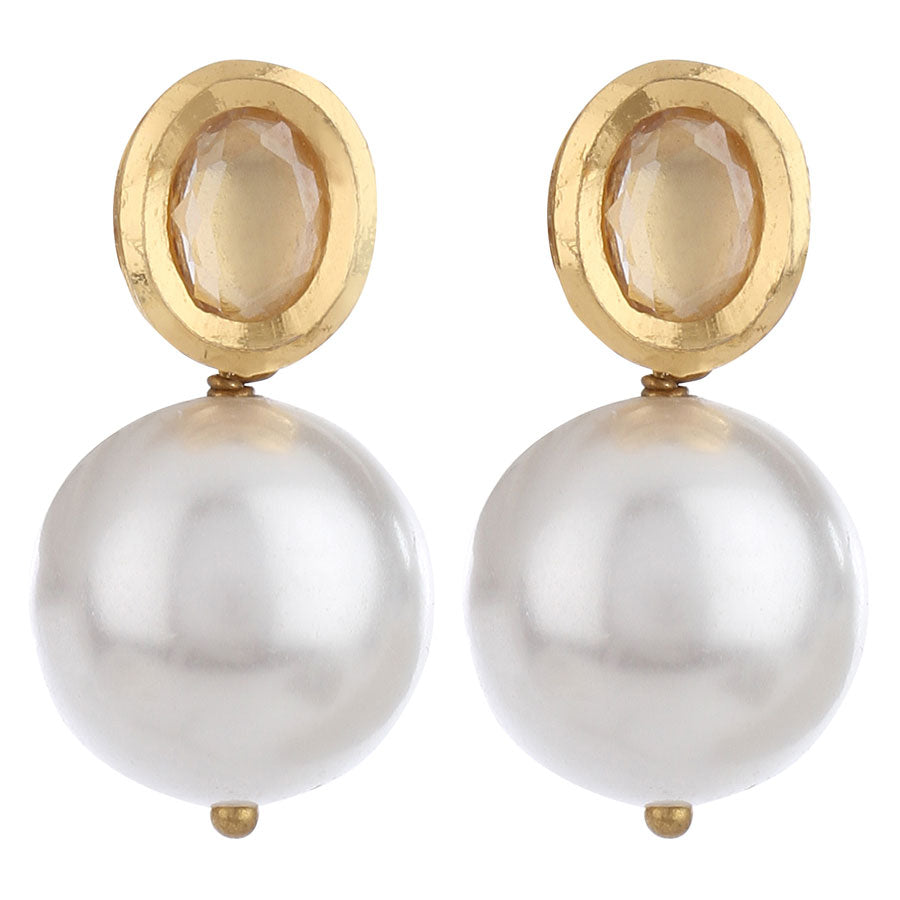 Audrey Gold Classic Studs