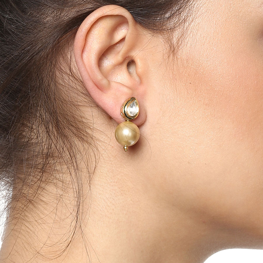 Audrey Gold Classic Studs