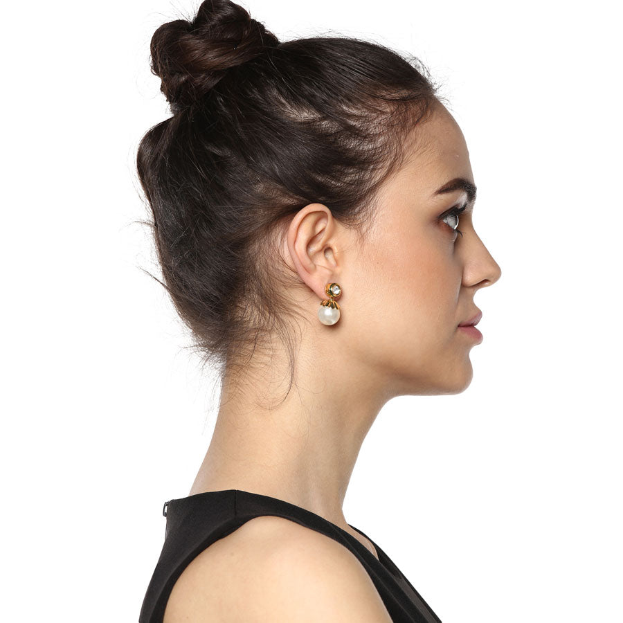 Audrey Gold Classic Studs