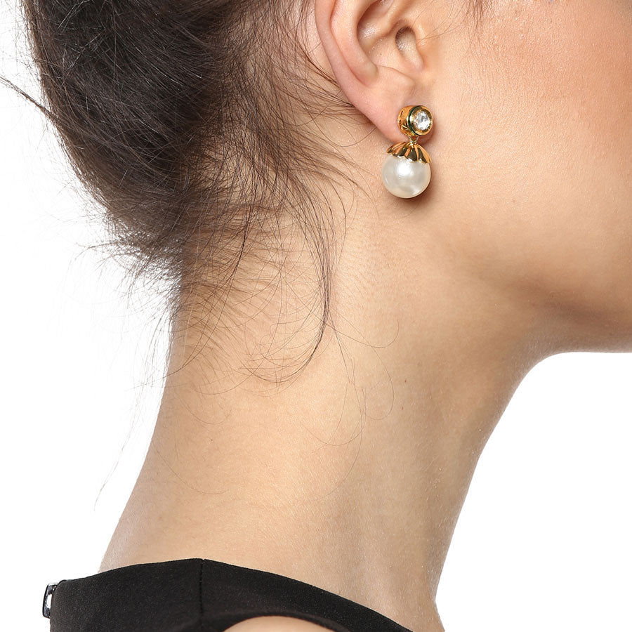 Audrey Gold Classic Studs