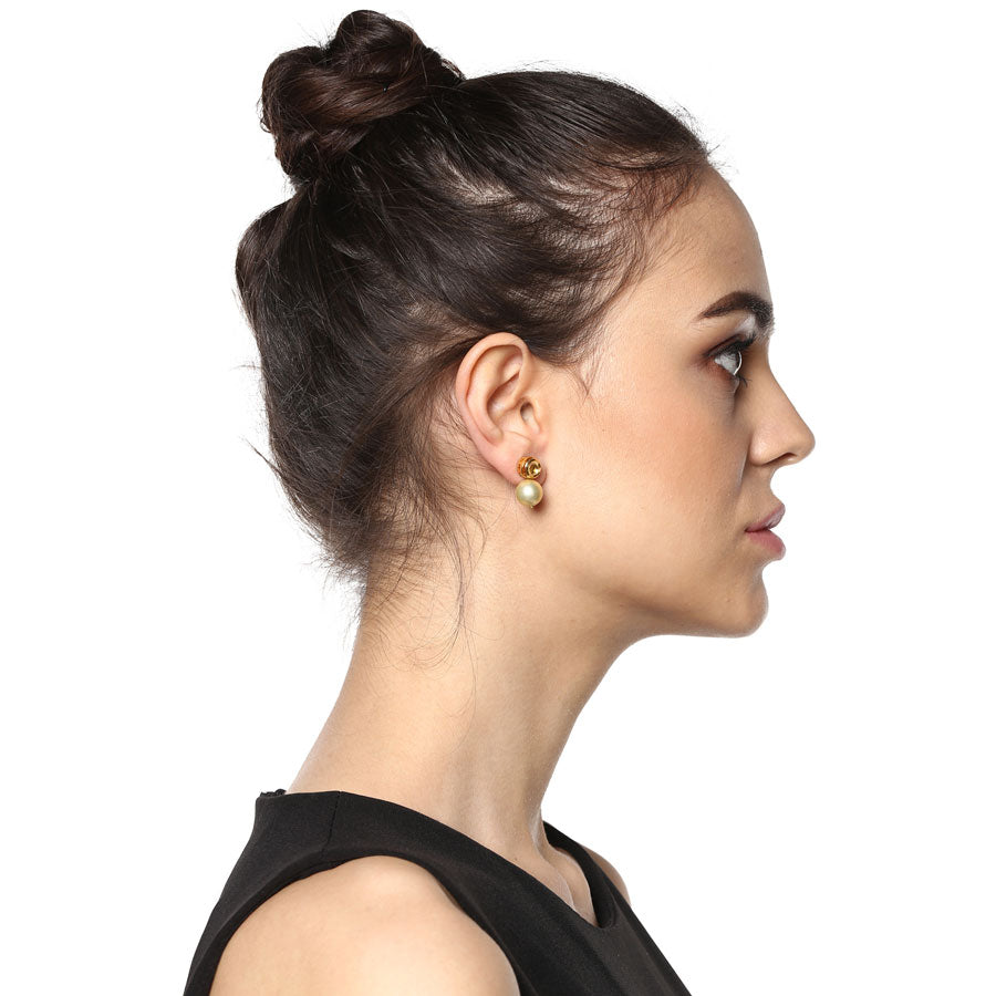 Audrey Gold Classic Studs