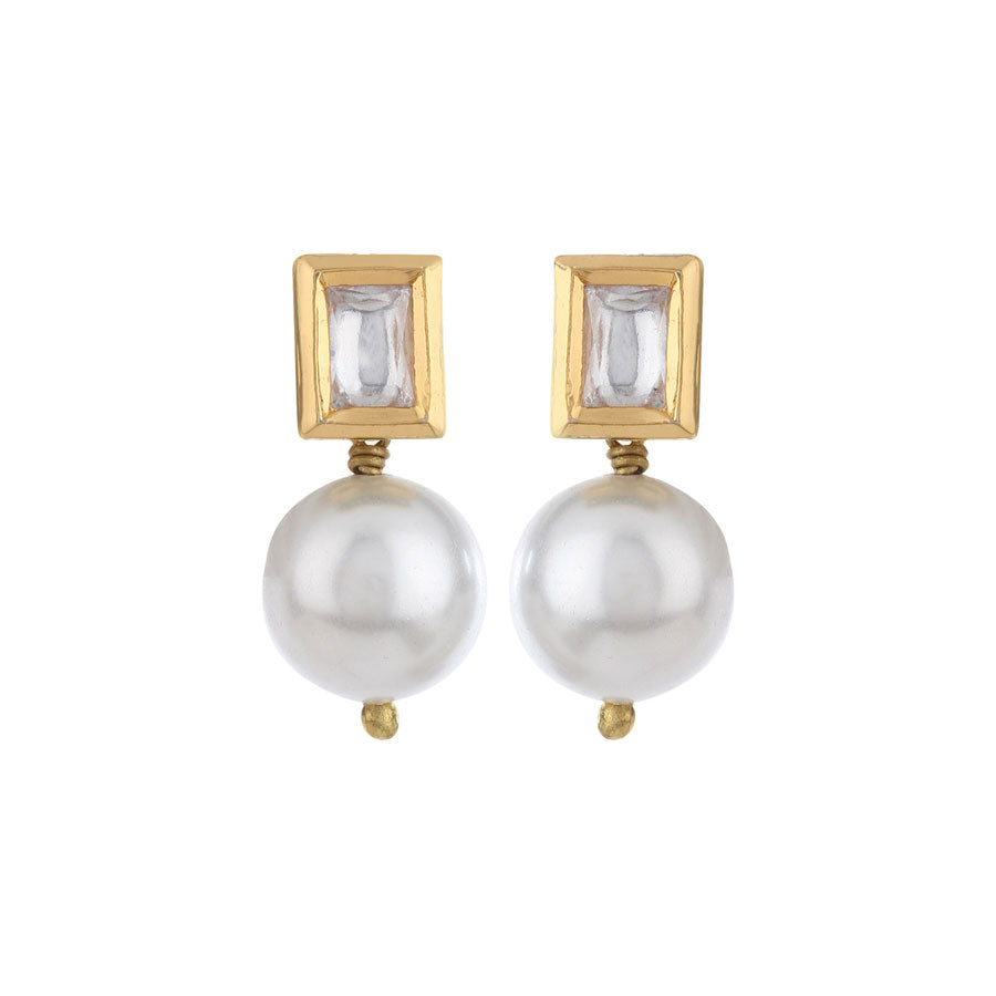 Audrey Gold Classic Studs