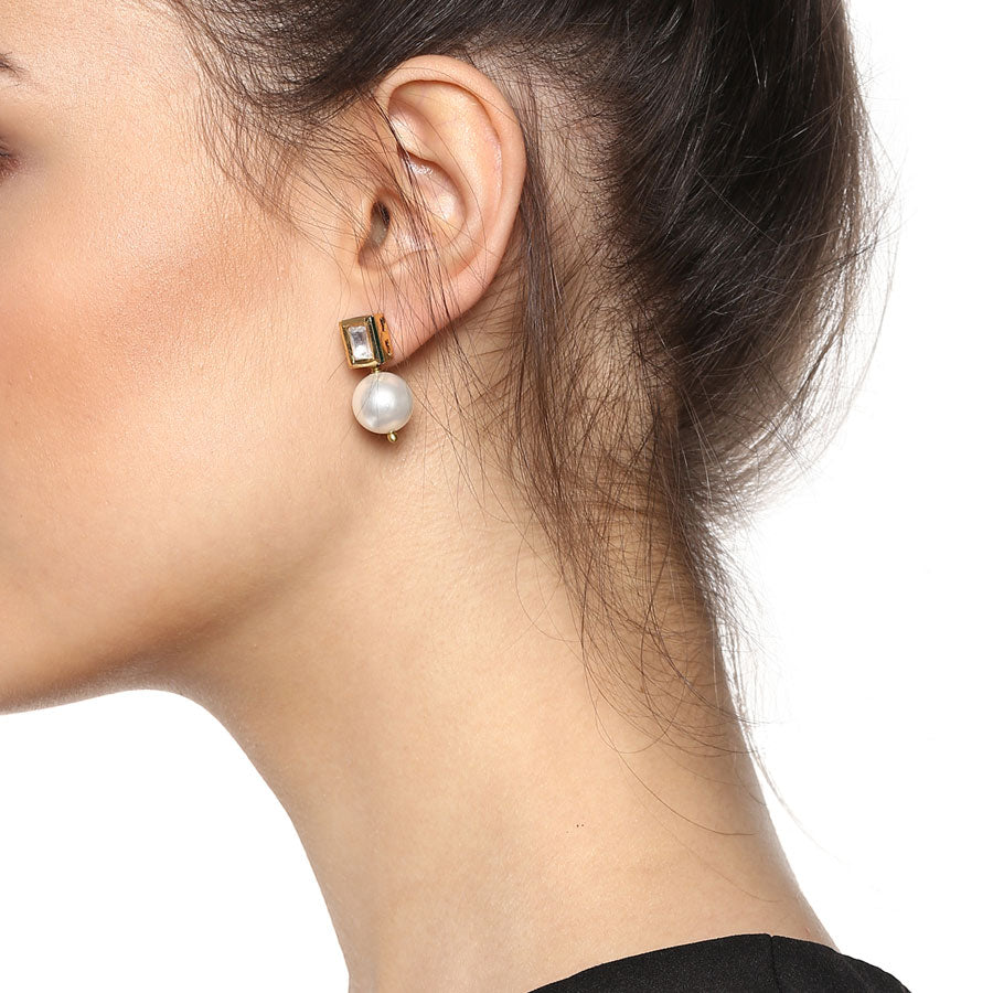 Audrey Gold Classic Studs