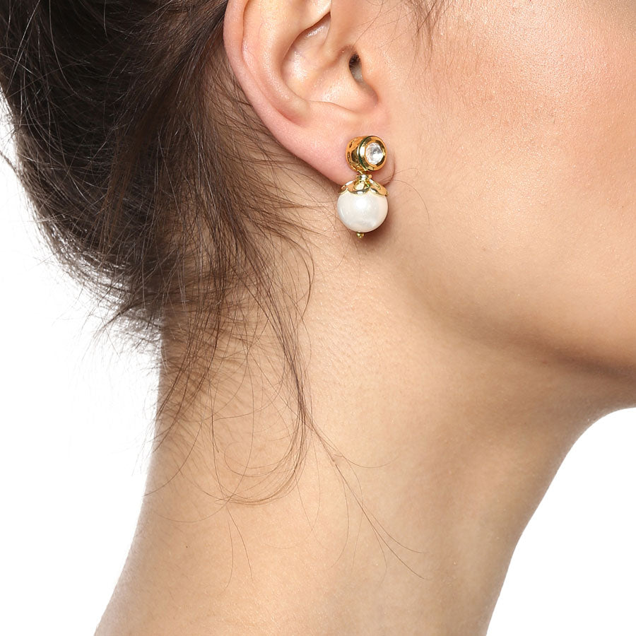 Audrey Gold Classic Studs