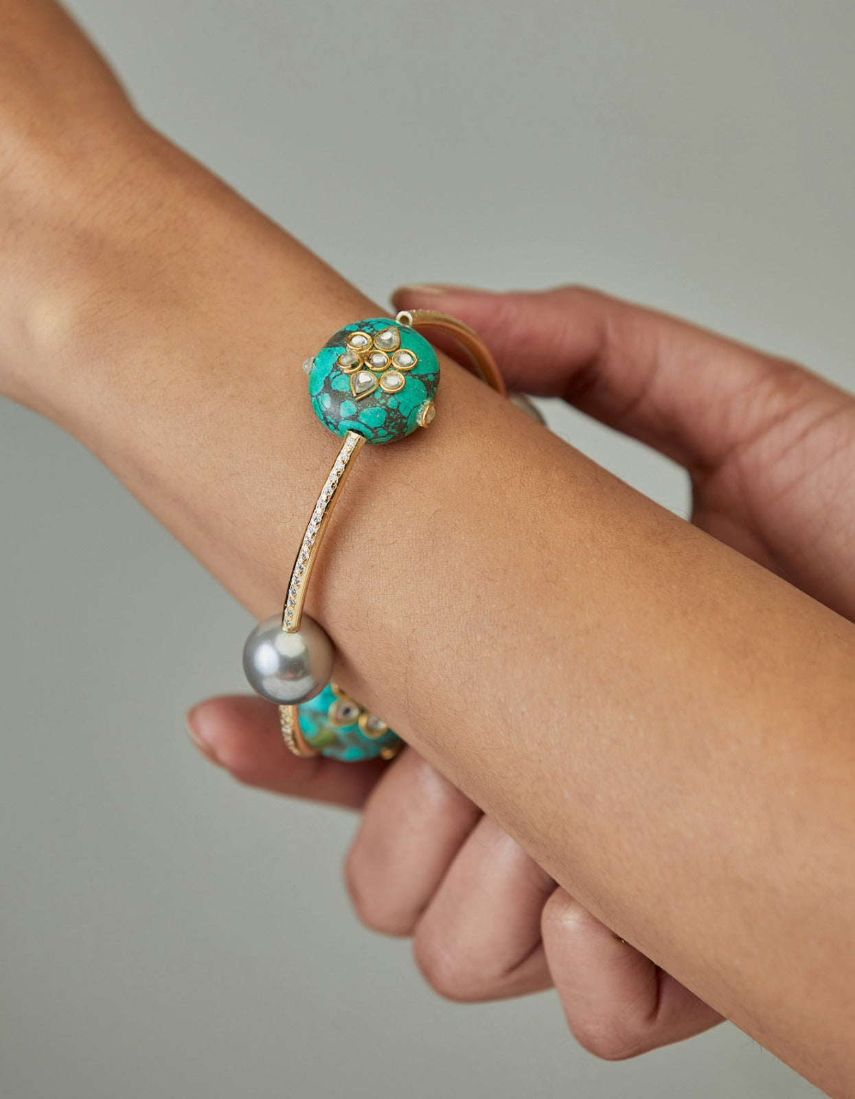 Firoza Pipe Bracelet