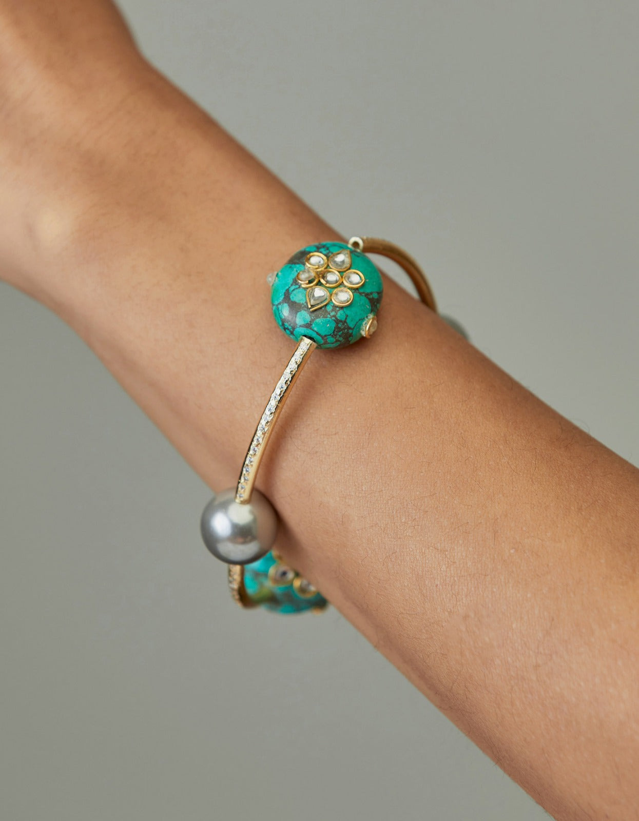 Firoza Pipe Bracelet