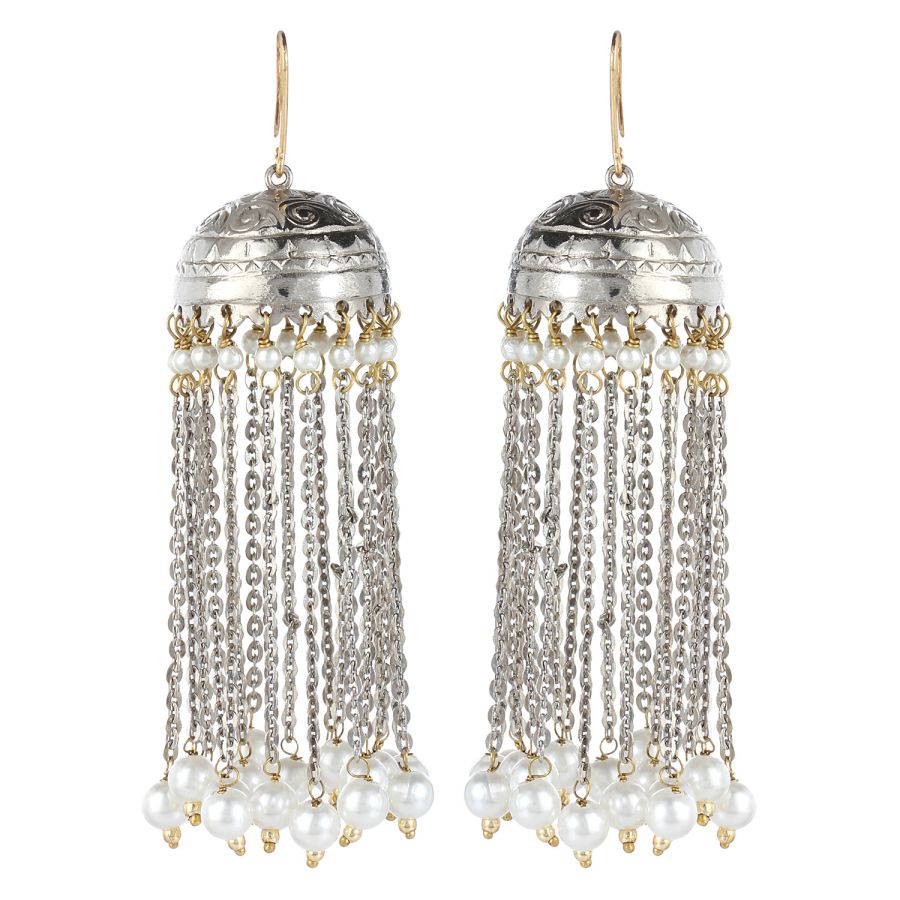 RAINDROP JHUMKIS