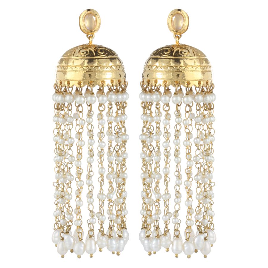 RAINDROP JHUMKIS