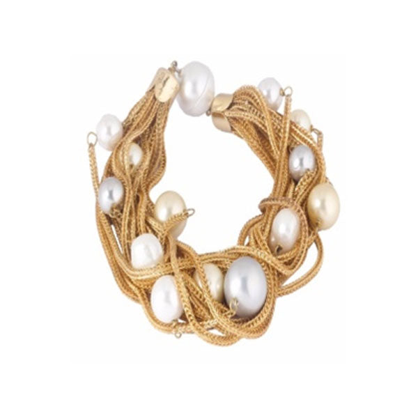 Multi pearls with chain