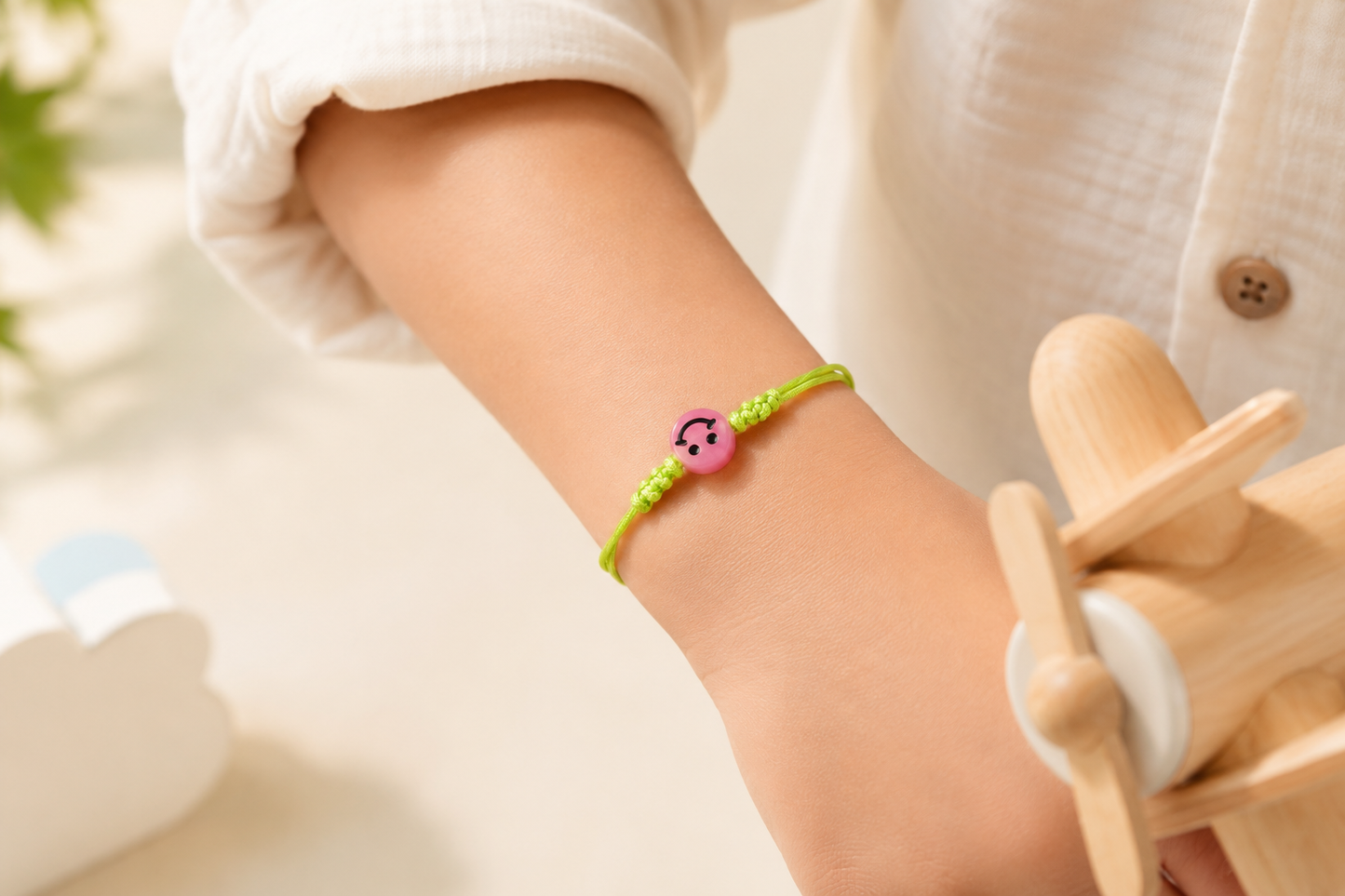Smiley Glow in the Dark Rakhi