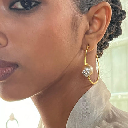 Champagne Flower Pearls