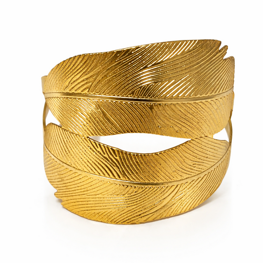 Feather Cuff Double