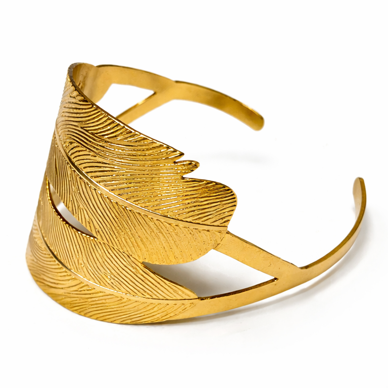 Feather Cuff Double