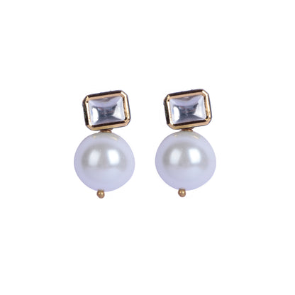 Kundan Pearl Earring