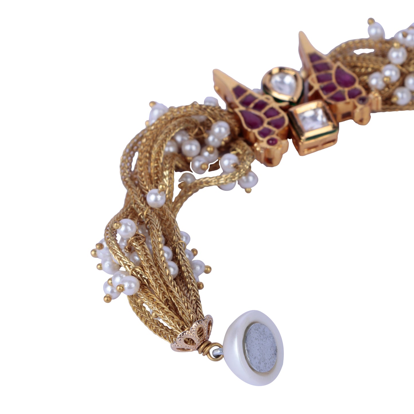 Moira Red Bird Magnet Bracelet