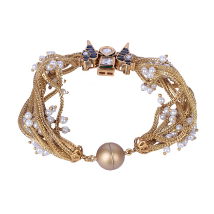 Moira Blue Bird Magnet Bracelet