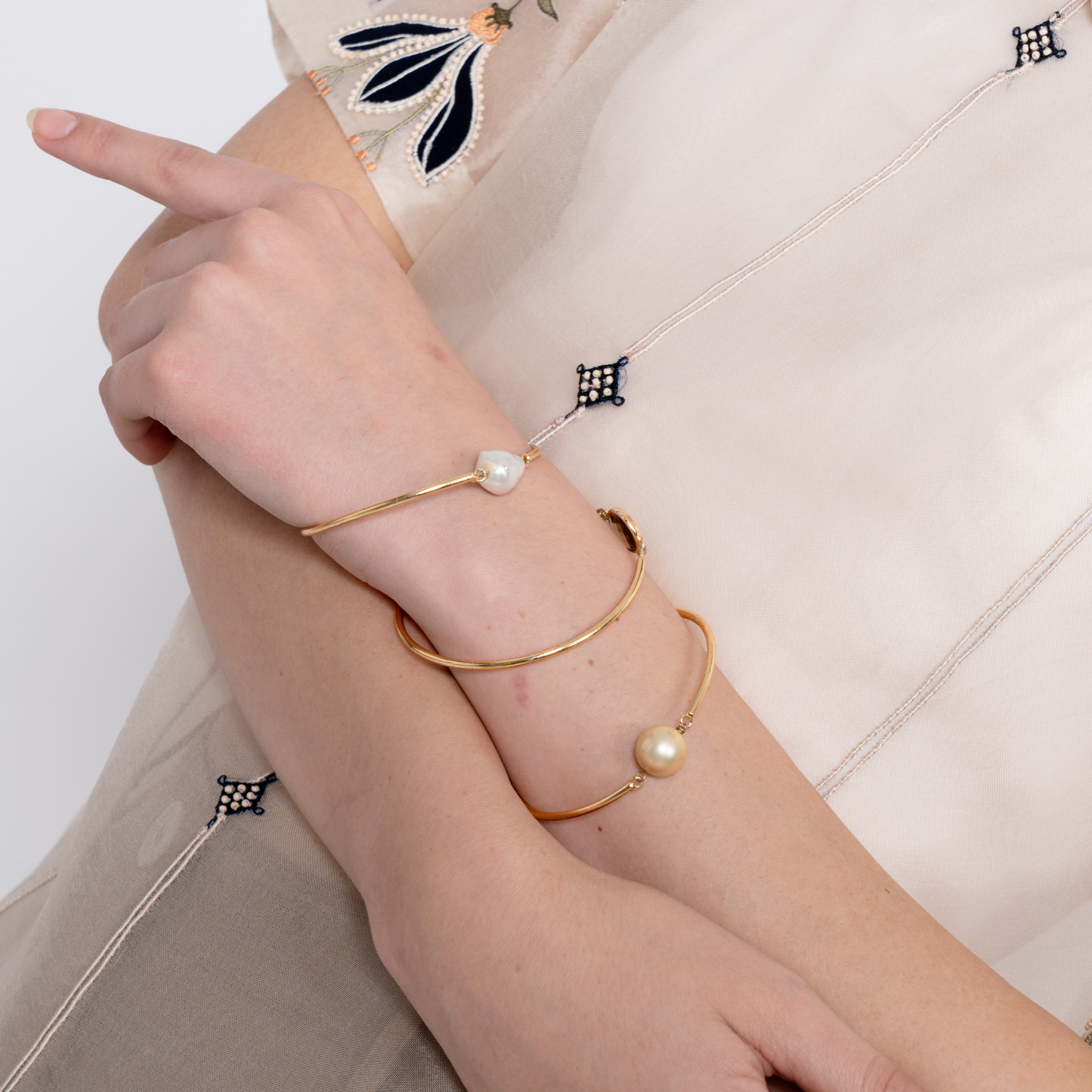 Egyptian Quartz Bangles