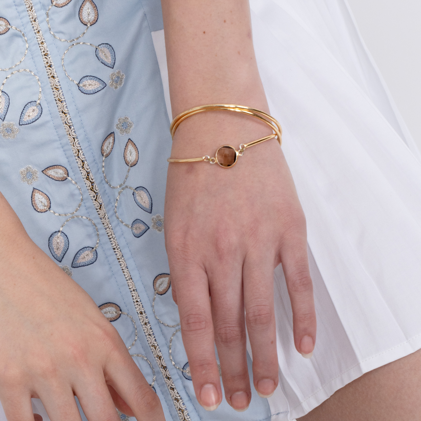 Egyptian Quartz Bangles