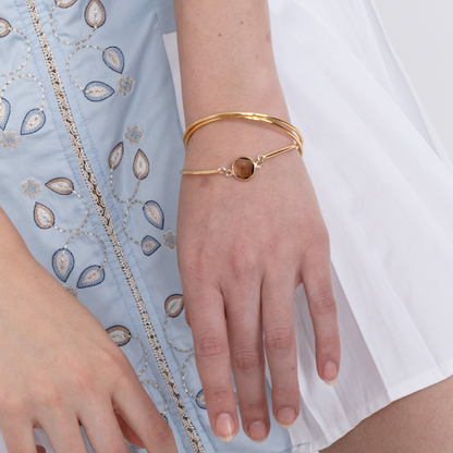 Egyptian Quartz Bangles