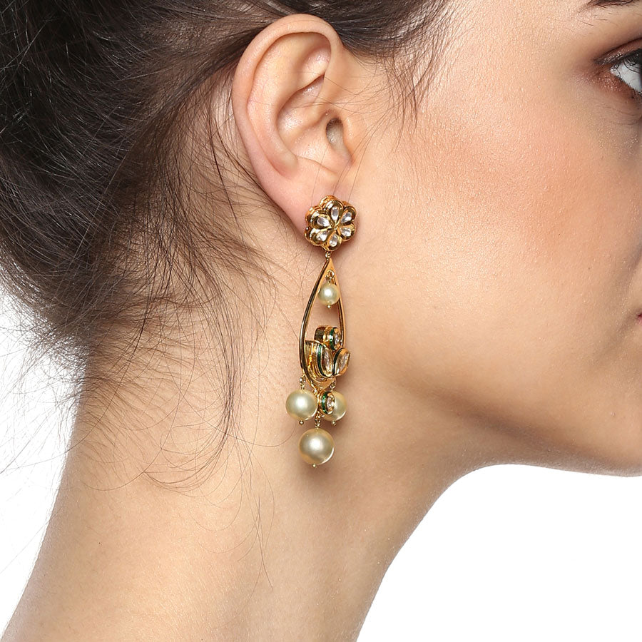 Audrey Gold Flower